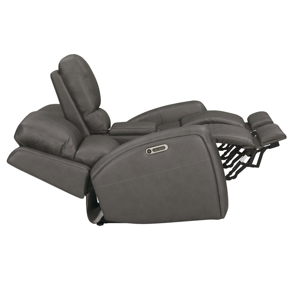 Parker House - Belmont - Autumn Fog Zero Gravity Power Reclining Tilt Console Loveseat P3 - Autumn Fog - MBEL-822CP3ZT-ATFG view 10