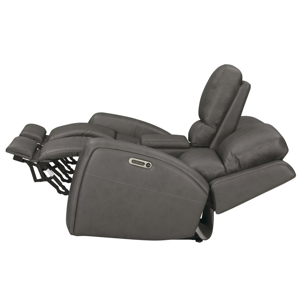 Parker House - Belmont - Autumn Fog Zero Gravity Power Reclining Tilt Console Loveseat P3 - Autumn Fog - MBEL-822CP3ZT-ATFG view 11