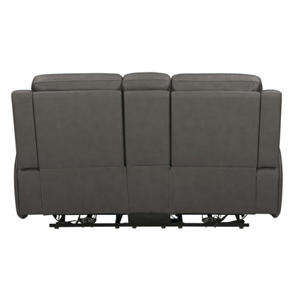 Parker House - Belmont - Autumn Fog Zero Gravity Power Reclining Tilt Console Loveseat P3 - Autumn Fog - MBEL-822CP3ZT-ATFG view 12