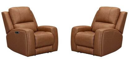 Parker House - Belmont - Lyric Caramel Zero Gravity Power Recliner P3 (Set of 2) - Lyric Caramel - MBEL-KIT-812P3Z-2-LYCM view 1