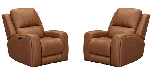 Parker House - Belmont - Lyric Caramel Zero Gravity Power Recliner P3 (Set of 2) - Lyric Caramel - MBEL-KIT-812P3Z-2-LYCM view 1