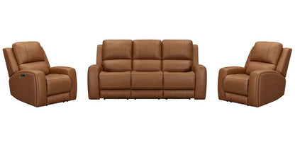 Parker House - Belmont - Lyric Caramel Zero Gravity Power Reclining Sofa and 2 Recliners - Lyric Caramel - MBEL-311P3Z-LYCM view 1