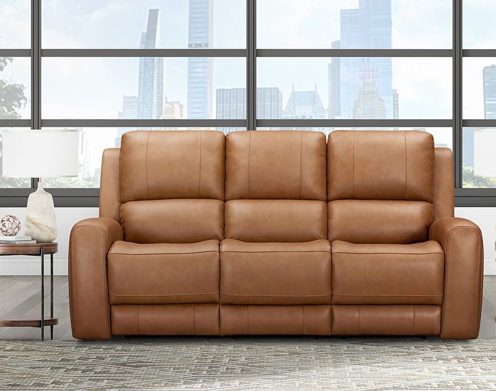 Parker House - Belmont - Lyric Caramel Zero Gravity Power Reclining Sofa and Loveseat - Lyric Caramel - MBEL-32P3Z-LYCM view 7
