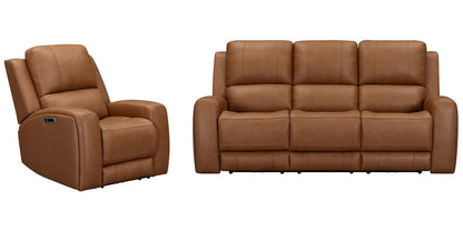 Parker House - Belmont - Lyric Caramel Zero Gravity Power Reclining Sofa and Recliner - Lyric Caramel - MBEL-31P3Z-LYCM view 1