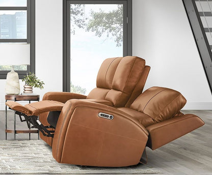 Parker House - Belmont - Lyric Caramel Zero Gravity Power Reclining Sofa Loveseat and Recliner - Lyric Caramel - MBEL-321P3Z-LYCM view 10