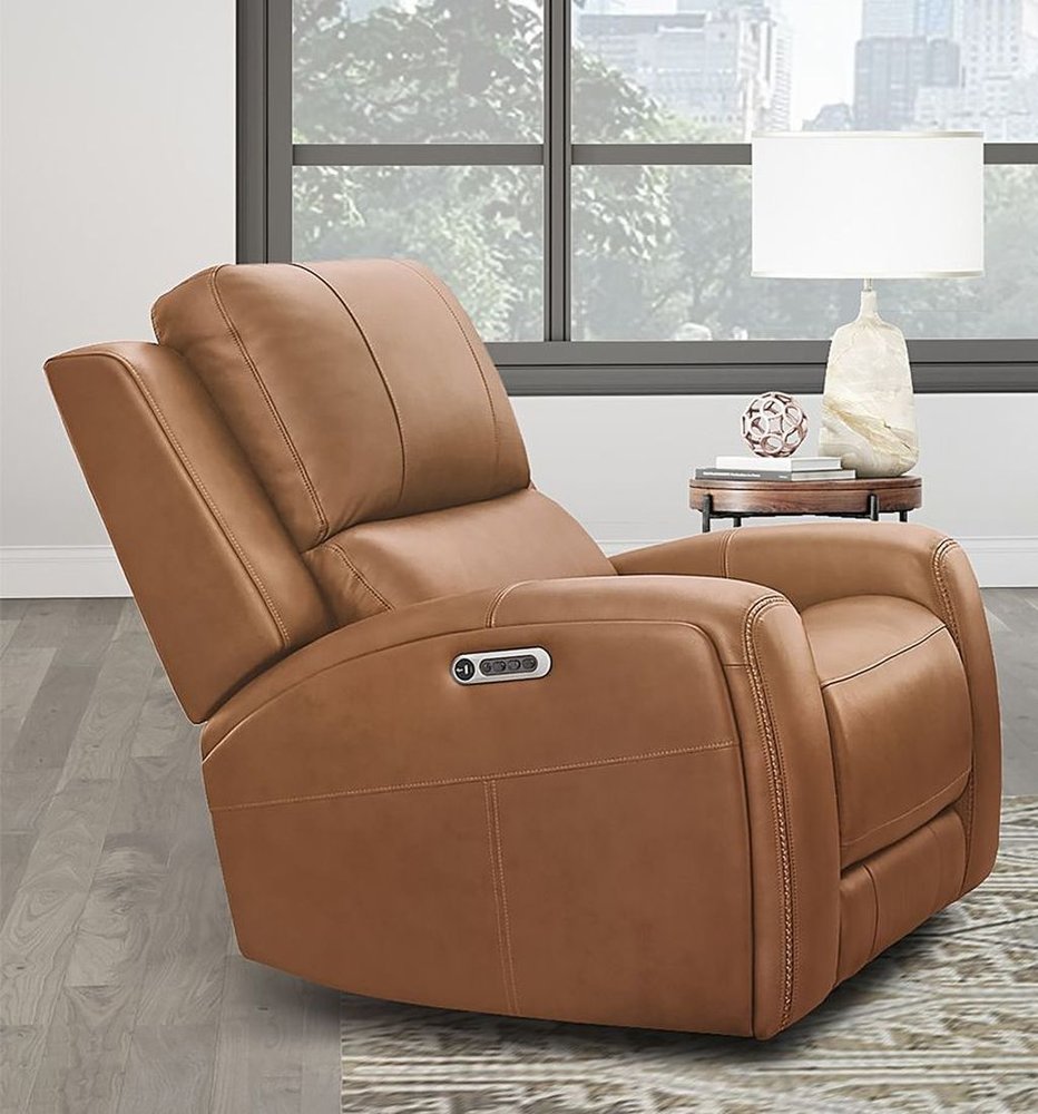 Parker House - Belmont - Lyric Caramel Zero Gravity Power Reclining Sofa Loveseat and Recliner - Lyric Caramel - MBEL-321P3Z-LYCM view 11