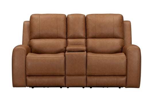 Parker House - Belmont - Lyric Caramel Zero Gravity Power Reclining Tilt Console Loveseat P3 - Lyric Caramel - MBEL-822CP3ZT-LYCM view 2