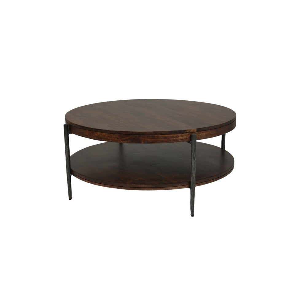 Parker House - Bengal 41 Inch Round Cocktail Table with 2 End Tables - Hickory Brown - BEN-KIT-3A-OC view 2