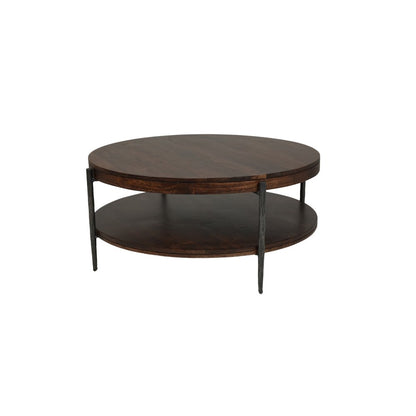 Parker House - Bengal 41 Inch Round Cocktail Table with 2 End Tables - Hickory Brown - BEN-KIT-3A-OC view 2