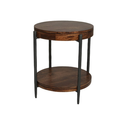 Parker House - Bengal 41 Inch Round Cocktail Table with 2 End Tables - Hickory Brown - BEN-KIT-3A-OC view 3