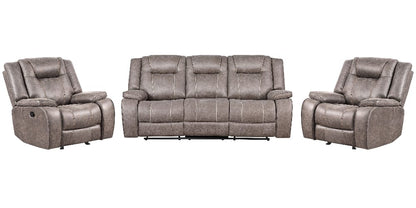 Parker House - Blake - Desert Taupe Manual Glider Reclining Sofa and Two Recliners - MBLA-311-DTAU view 1