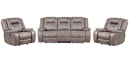 Parker House - Blake - Desert Taupe Manual Glider Reclining Sofa and Two Recliners - MBLA-311-DTAU view 1