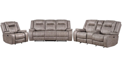 Parker House - Blake - Desert Taupe Manual Reclining Sofa Loveseat and Recliner - MBLA-321-DTAU view 1