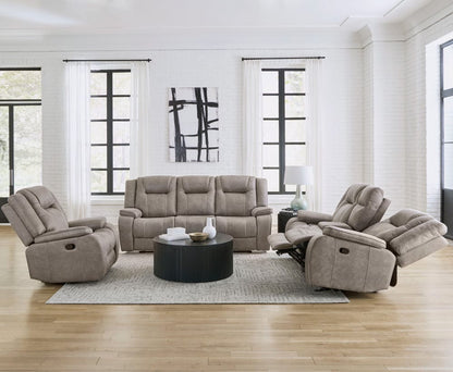 Parker House - Blake - Desert Taupe Manual Reclining Sofa Loveseat and Recliner - MBLA-321-DTAU view 3