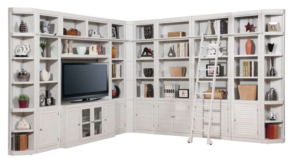 Parker House -  Boca 12 Piece L Shape Entertainment Wall - BOC-12PC-ENT-LWALL view 1
