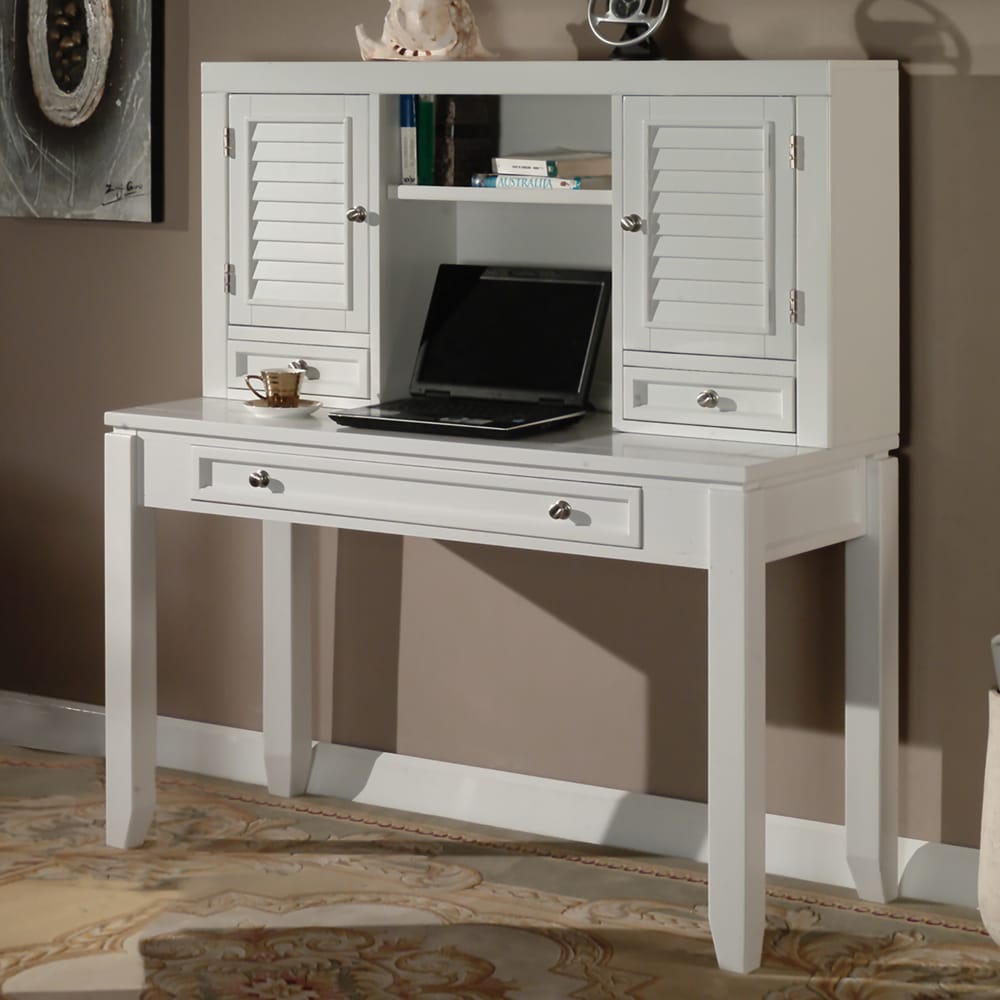 Parker House - Boca 47in Writing Desk in Cottage White - BOC#347D view 3