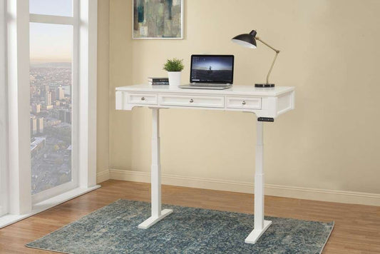 Parker House - Boca 57 in. Power Lift Desk (from 29 in. to 55 in.) - BOC257-2 veiw 2