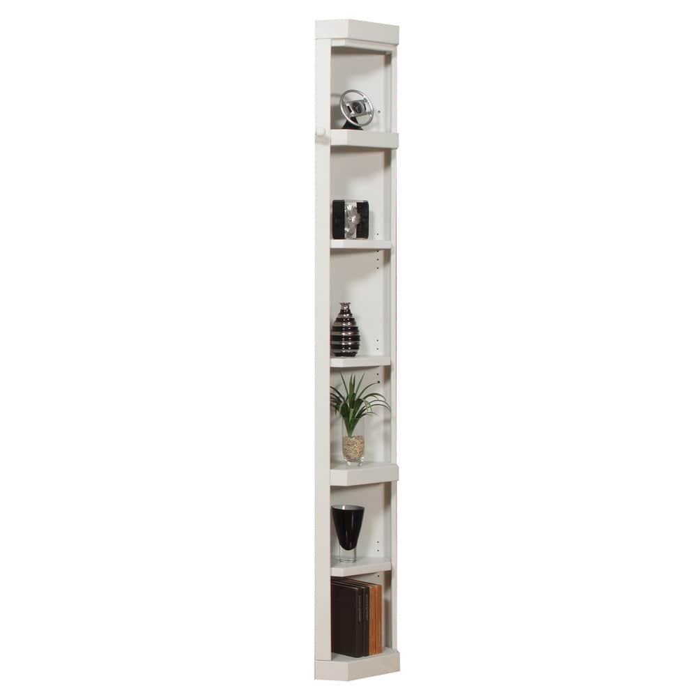 Parker House -  Boca 6 Piece Library Wall with Corner Bookcases - BOC-6PC-LIB-RNDWALL view 2