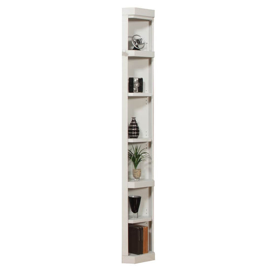 Parker House -  Boca 6 Piece Library Wall with Corner Bookcases - BOC-6PC-LIB-RNDWALL view 2