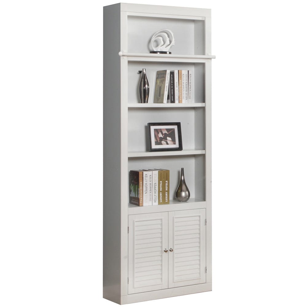 Parker House -  Boca 6 Piece Library Wall with Corner Bookcases - BOC-6PC-LIB-RNDWALL view 4
