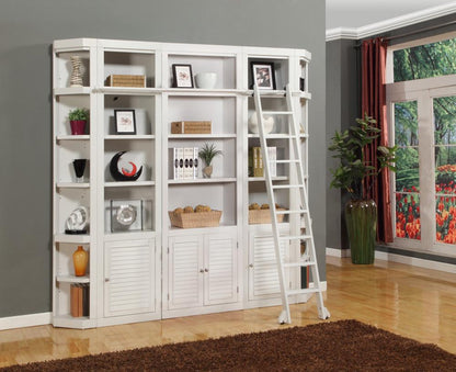 Parker House -  Boca 6 Piece Library Wall with Corner Bookcases - BOC-6PC-LIB-RNDWALL view 8
