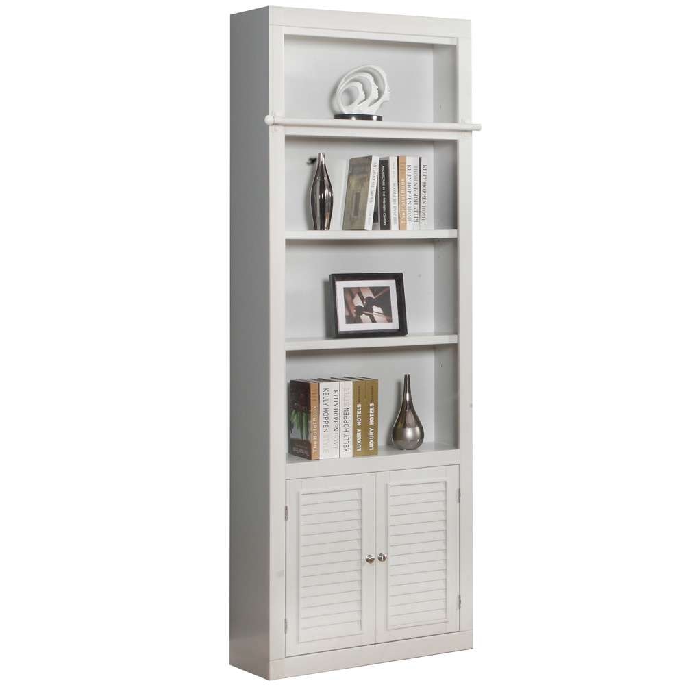 Parker House -  Boca 7 Piece Entertainment Wall with Corner Bookcases - BOC-7PC-ENT-RNDWALL view 2
