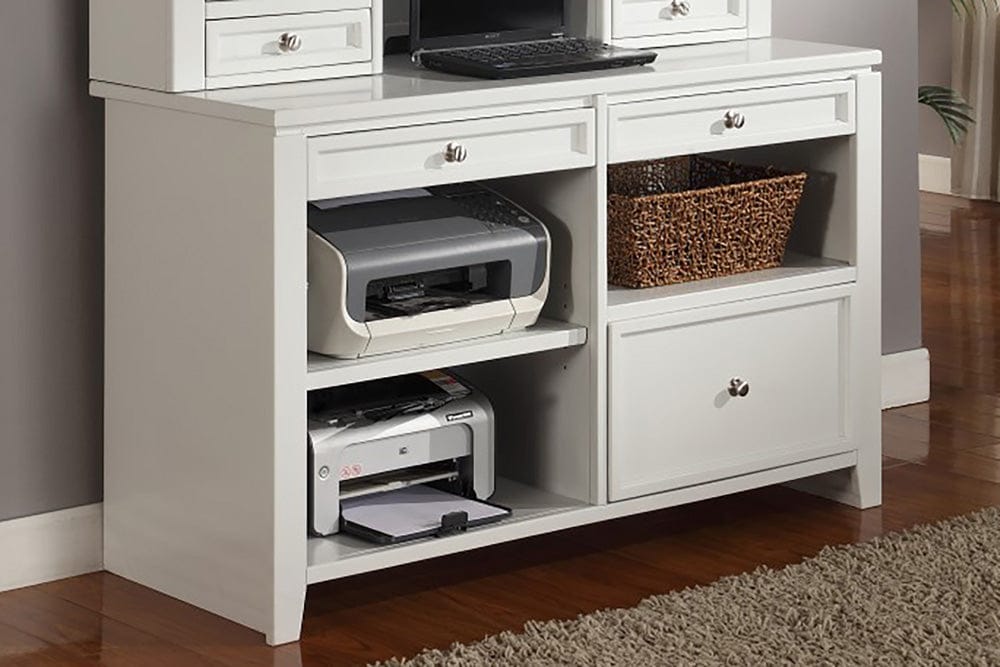 Parker House -  Boca L Shape Desk with Credenza and Lateral File - BOC-4PC-LDESK-FILE-CDZ view 8