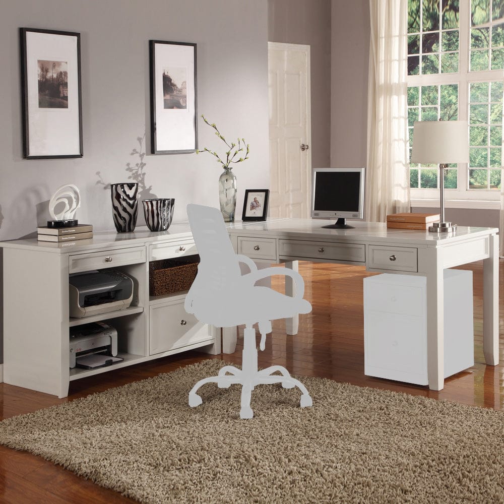 Parker House -  Boca L Shape Desk with Credenza - BOC-3PC-LDESK-CDZ view 9