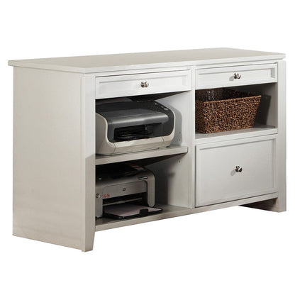 Parker House -  Boca L Shape Desk with File Credenza and Hutch - BOC-5PC-LDESK-F-CDZ-HTCH view 7