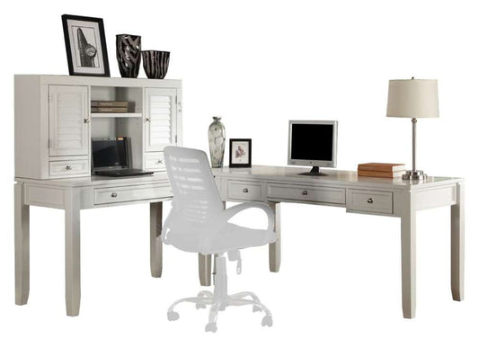 Parker House -  Boca L Shape Desk with Hutch - BOC-4PC-LDESK-HUTCH view 1