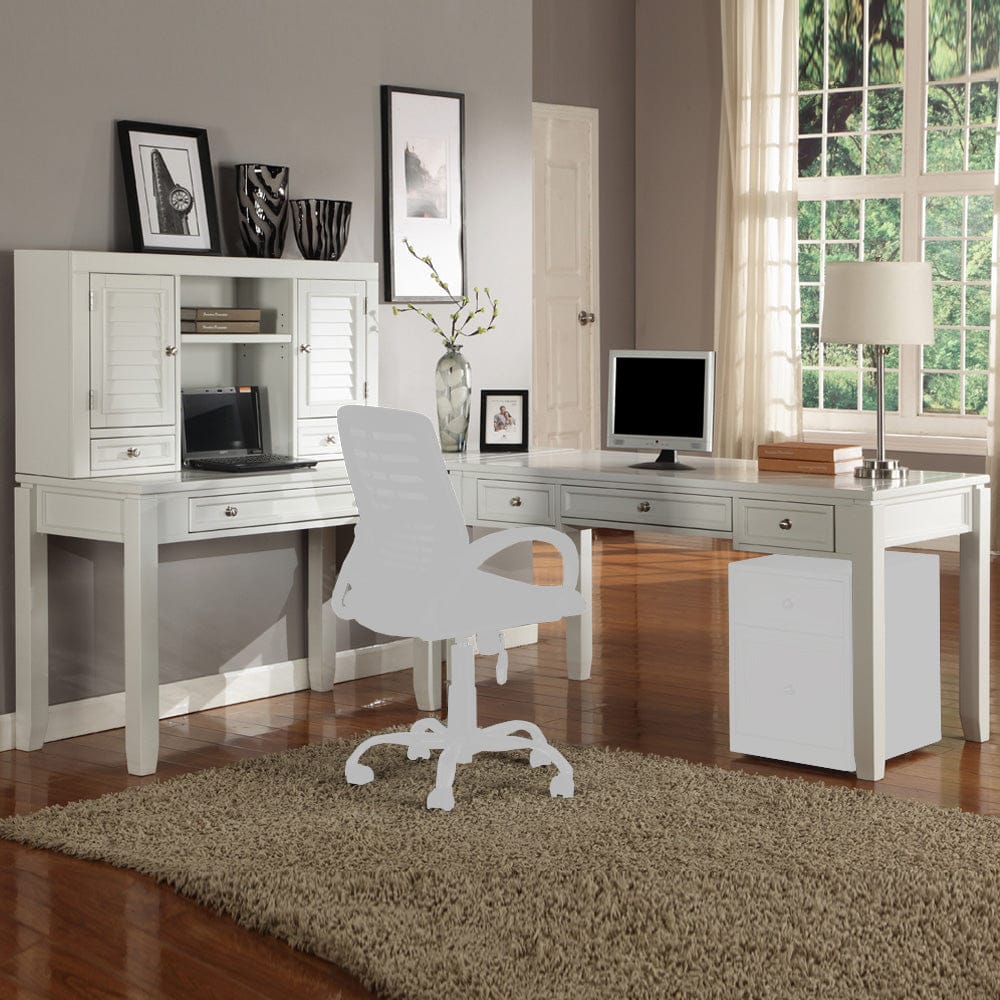 Parker House -  Boca L Shape Desk with Hutch - BOC-4PC-LDESK-HUTCH view 6