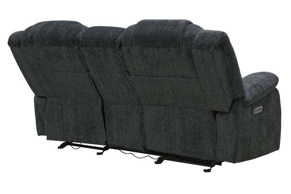 Parker House - Bolton - Misty Storm Glider Reclining Console Loveseat - MBOL#822CG-MISS view 3