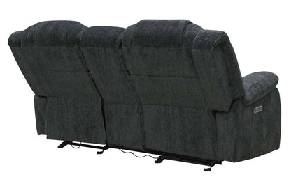 Parker House - Bolton - Misty Storm Glider Reclining Console Loveseat - MBOL#822CG-MISS view 3