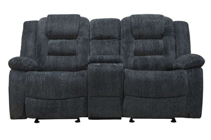 Parker House - Bolton - Misty Storm Glider Reclining Console Loveseat - MBOL#822CG-MISS view 4