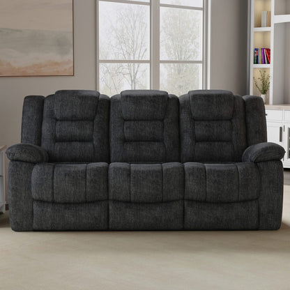 Parker House - Bolton - Misty Storm Glider Reclining Sofa Loveseat and Recliner - MBOL-321-MISS view 6