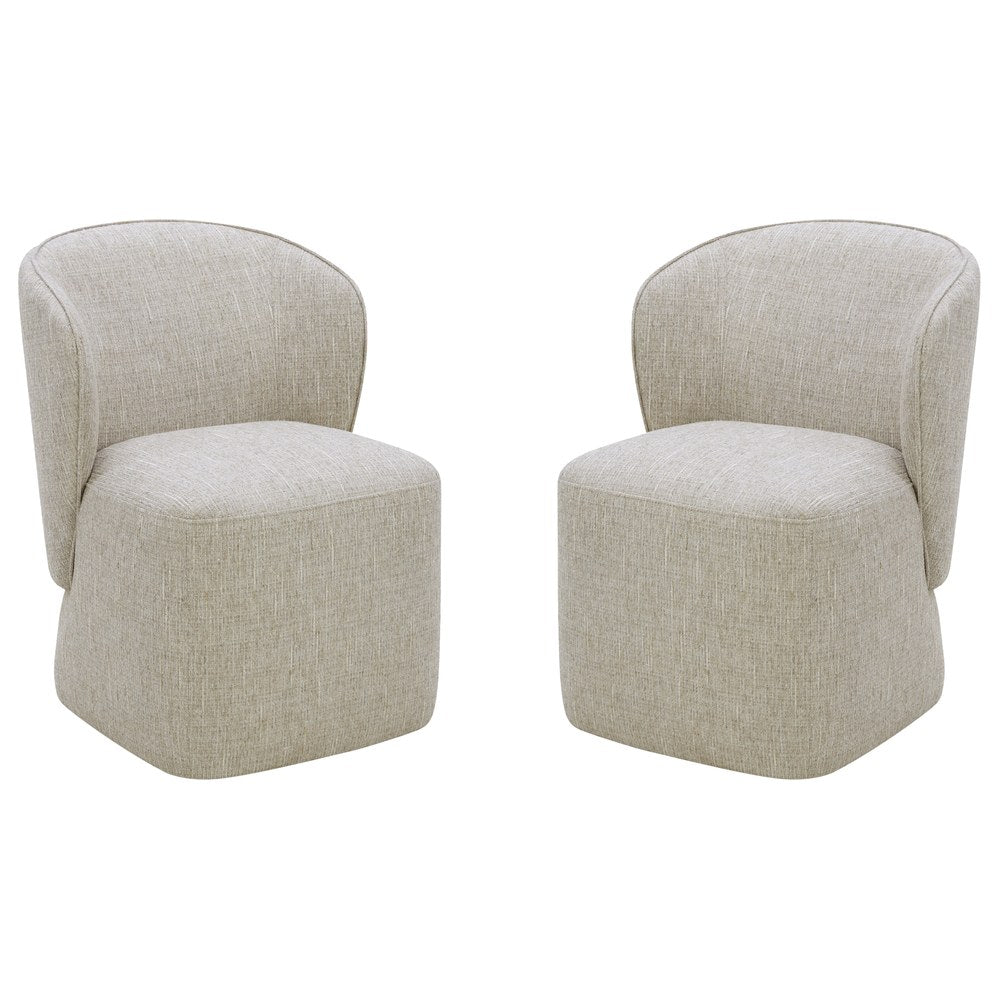 Parker House - Bongo - Twillow Sand Dining Chair (Set of 2) - DBGO-KIT-DRC-2-TWLS view 1