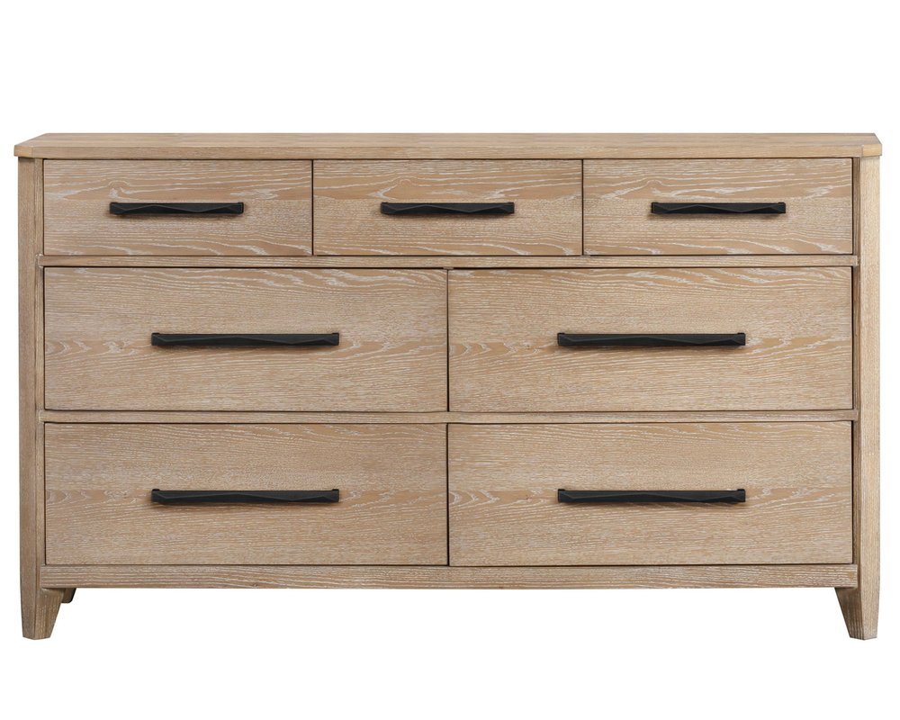 Parker House - Breckenridge - Bedroom 7 Drawer Dresser - Brown - BBRE-60 view 5