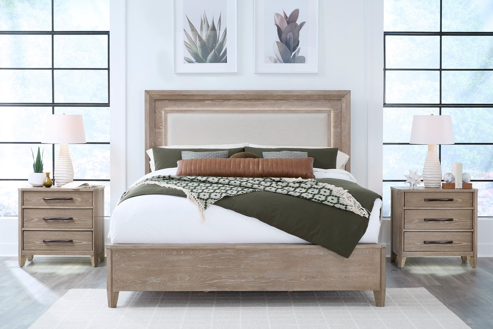 Parker House - Breckenridge - Bedroom King Panel Bed - Medium Brown - BBRE-KIT-K-PNL view 5