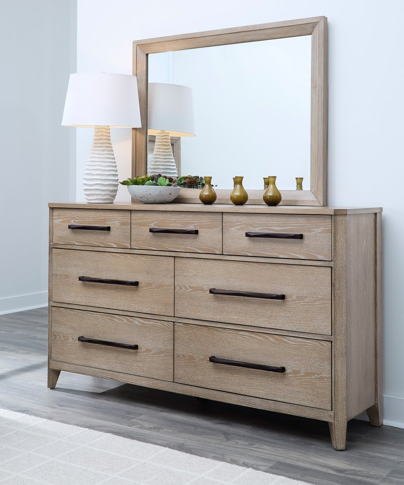 Parker House - Breckenridge - Bedroom Mirror - Brown - BBRE-65 view 4