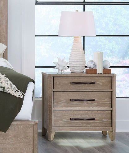 Parker House - Breckenridge - Bedroom Queen Bed with Nightstand - Medium Brown - BBRE-KIT-Q2N-PNL view 5