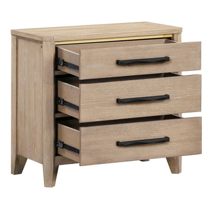 Parker House - Breckenridge - Bedroom Queen Bed with Nightstand - Medium Brown - BBRE-KIT-Q2N-PNL view 11