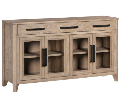 Parker House - Breckenridge - Dining 72 Inch Rectangular Counter Table with 4 Upholstered Stools and Buffet Server - Medium Brown - DBRE-KIT-6B-72CH view 11