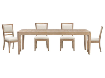 Parker House - Breckenridge - Dining 78 Inch Rectangular Table with 4 Upholstered Chairs - Medium Brown - DBRE-KIT-5A-78 view 1