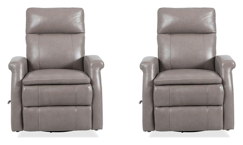 Parker House - Bristol - Graphite Swivel Glider Recliner (Set of 2) - MBRS#812GS-2-GRPH view 1