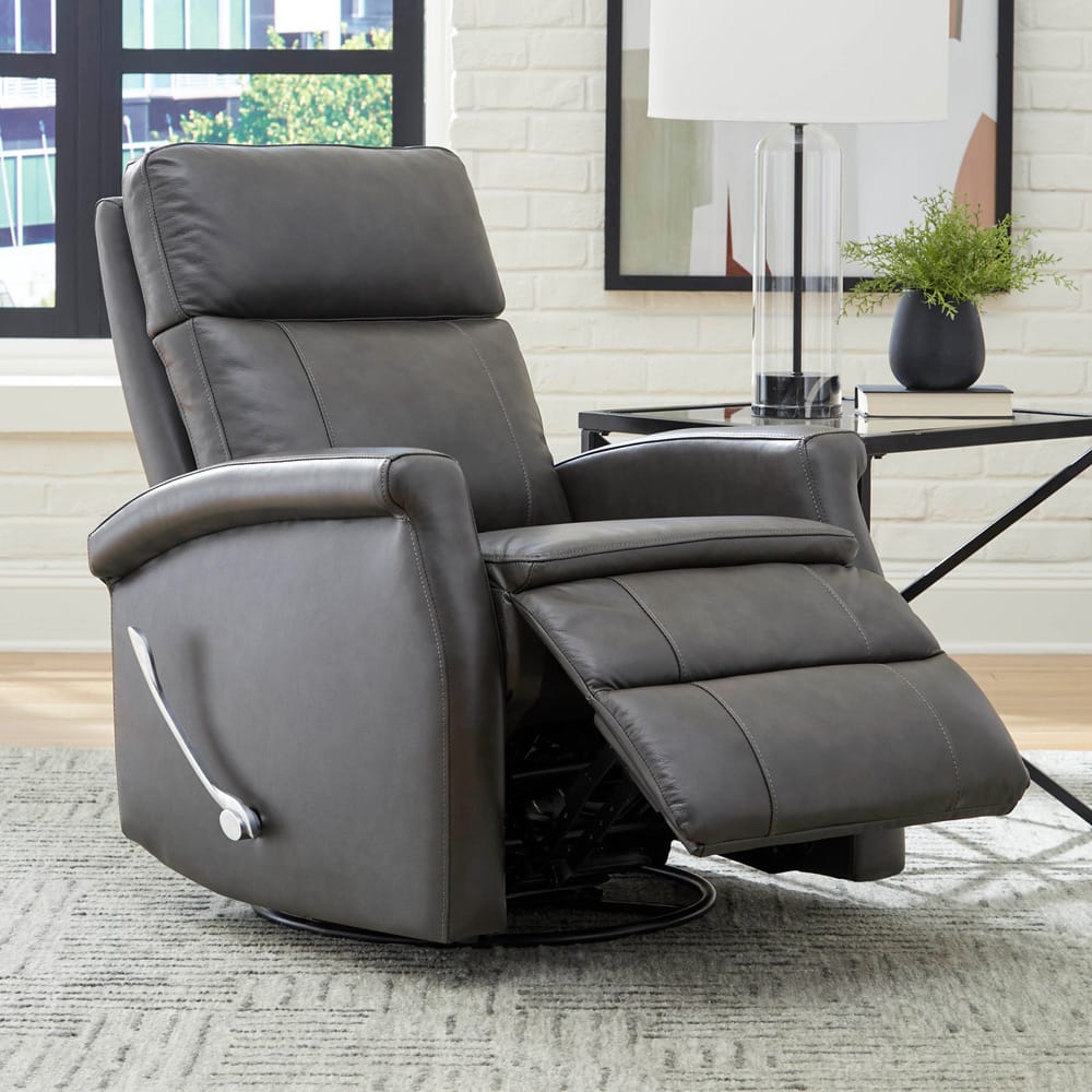 Parker House - Bristol - Raven Swivel Glider Recliner - MBRS#812GS-RAVN view 4