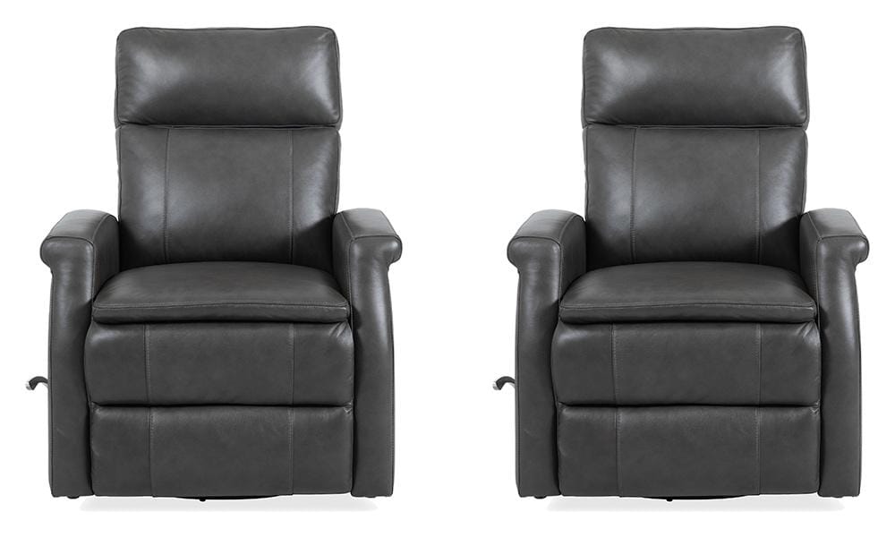 Parker House - Bristol - Raven Swivel Glider Recliner (Set of 2) - MBRS#812GS-2-RAVN view 1