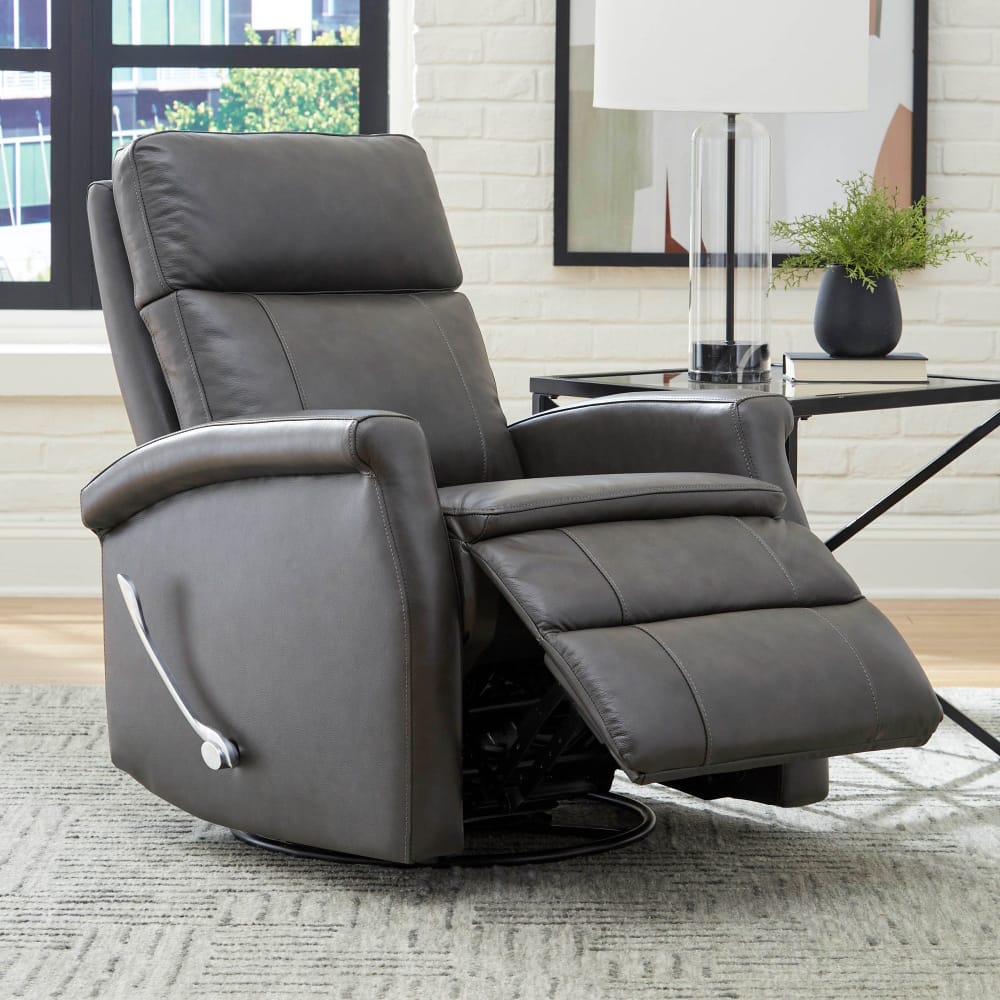 Parker House - Bristol - Raven Swivel Glider Recliner (Set of 2) - MBRS#812GS-2-RAVN view 4