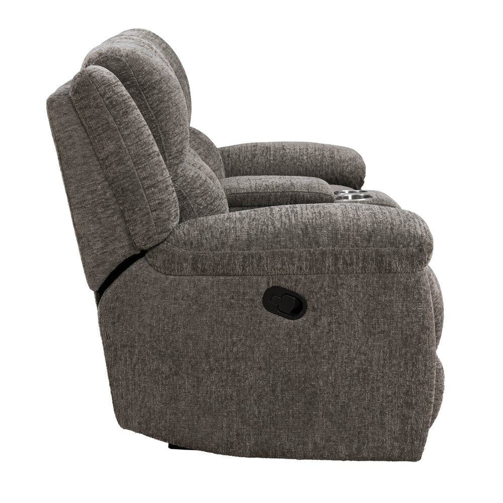 Parker House - Buster - Cabot Stone Manual Reclining Console Loveseat - Cabot Stone - MBUS#822C-CAST view 5