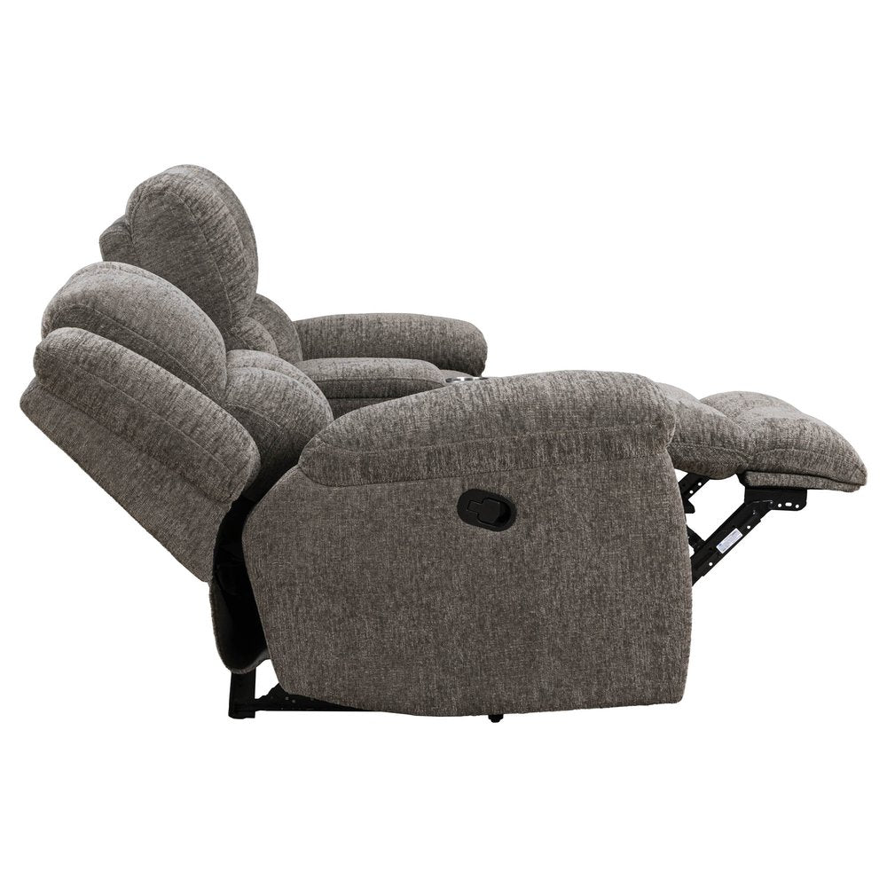 Parker House - Buster - Cabot Stone Manual Reclining Console Loveseat - Cabot Stone - MBUS#822C-CAST view 6