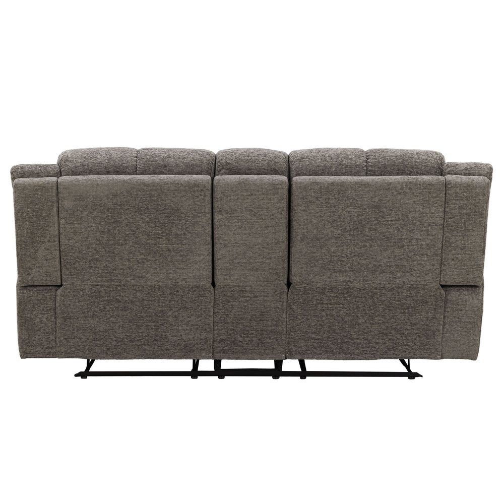 Parker House - Buster - Cabot Stone Manual Reclining Console Loveseat - Cabot Stone - MBUS#822C-CAST view 7